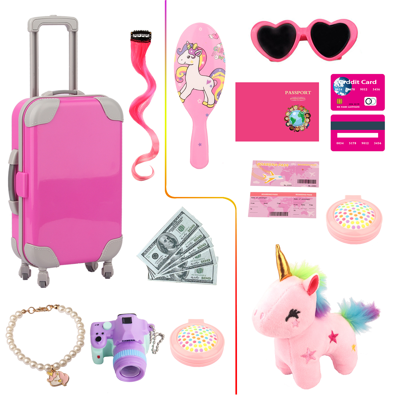 A Pack=20 Pcs American 18 Inch - Travel.Accessories News ulasan dan harga