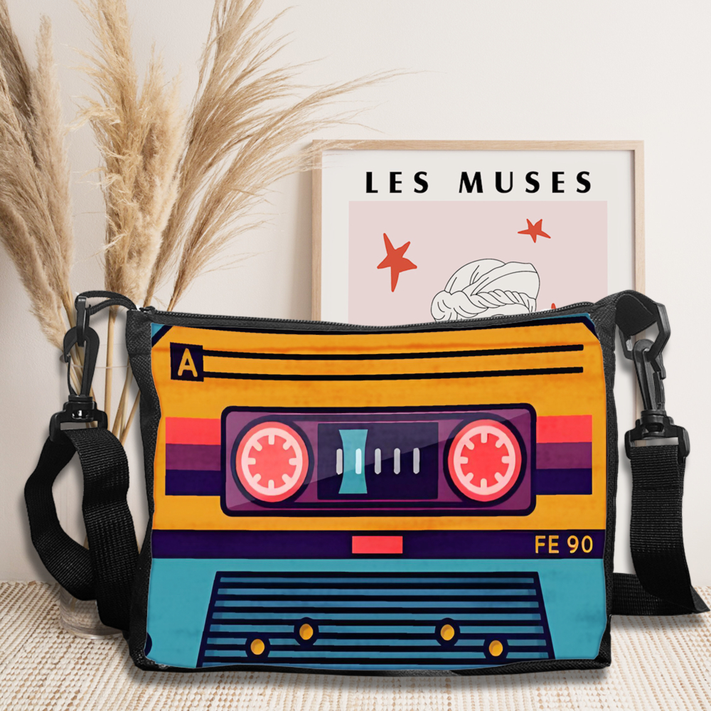 Crossbody Bag Polyester Retro  - Travel Accessories Aesthetic ulasan dan harga