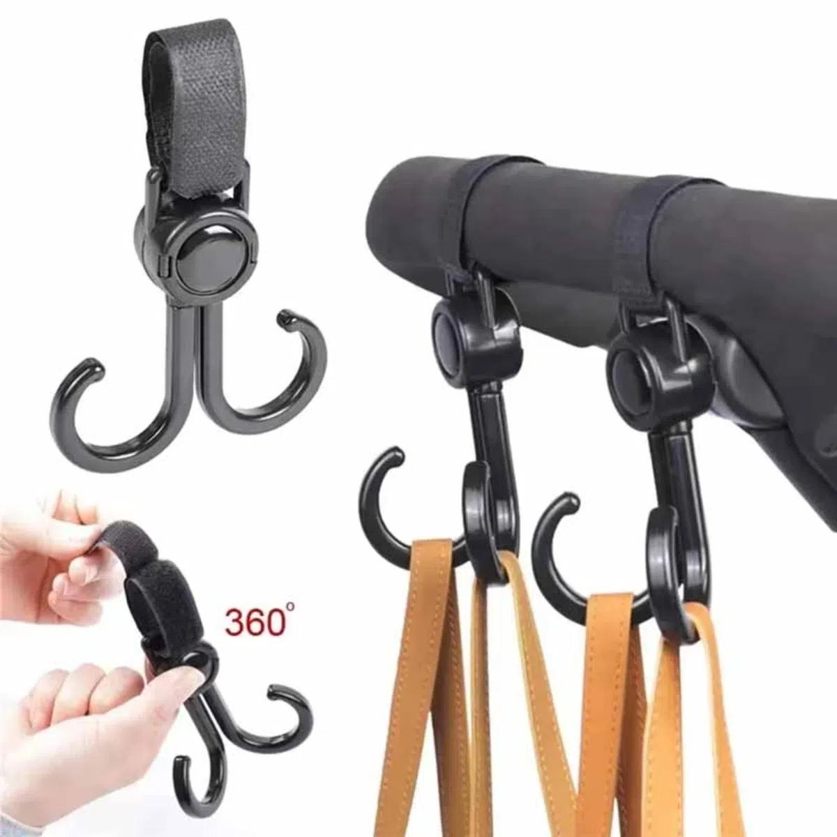 Rotatable Double Hooks Baby St - Travel Accessories For 3 Year Old ulasan dan harga