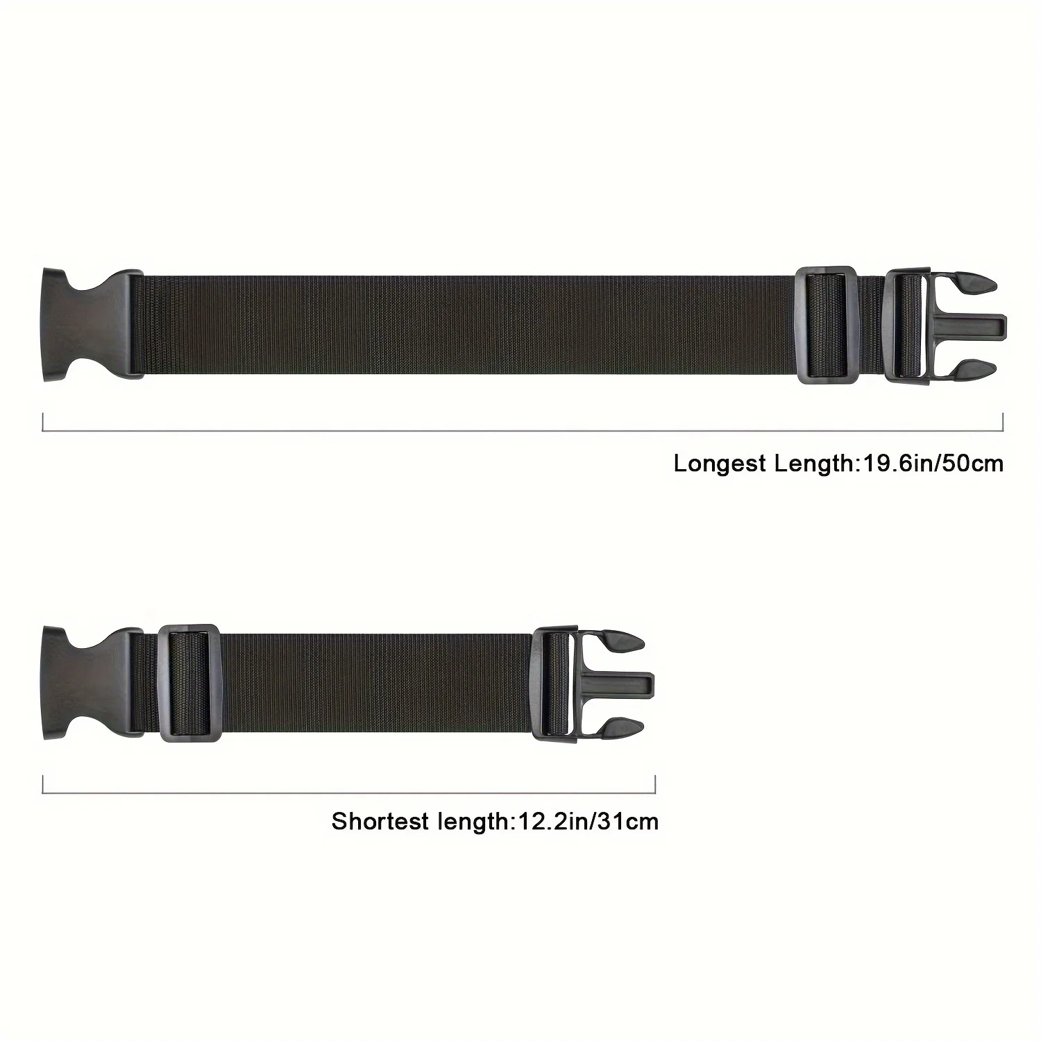1pc Simple Adjustable Luggage  - Quality Travel Accessories ulasan dan harga