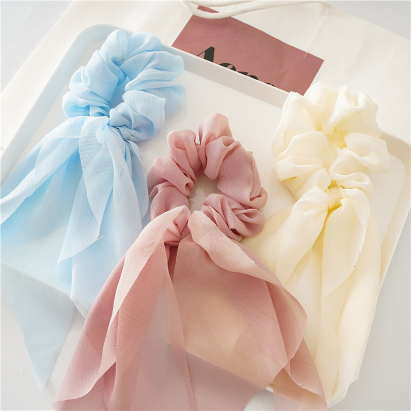 1Pc Fashion 25cm Chiffon Long  - Travel Accessories For Elderly ulasan dan harga