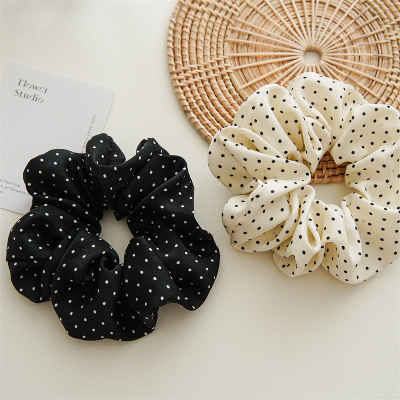 11cm/14cm Dot Cloth Scrunchies - Travel Accessories For Girls ulasan dan harga