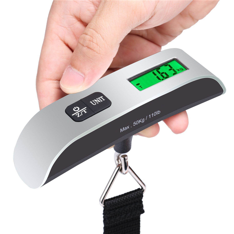 Portable Scale Digital LCD Dis - Travel Accessories Electronics ulasan dan harga