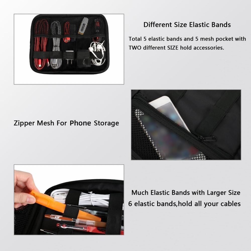 Electronics Organizer Travel C - Travel Accessories Electronics ulasan dan harga