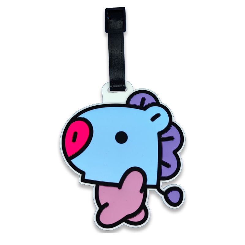 BT21 cartoon cute keychain Kaw - Travel Accessories Unisex ulasan dan harga