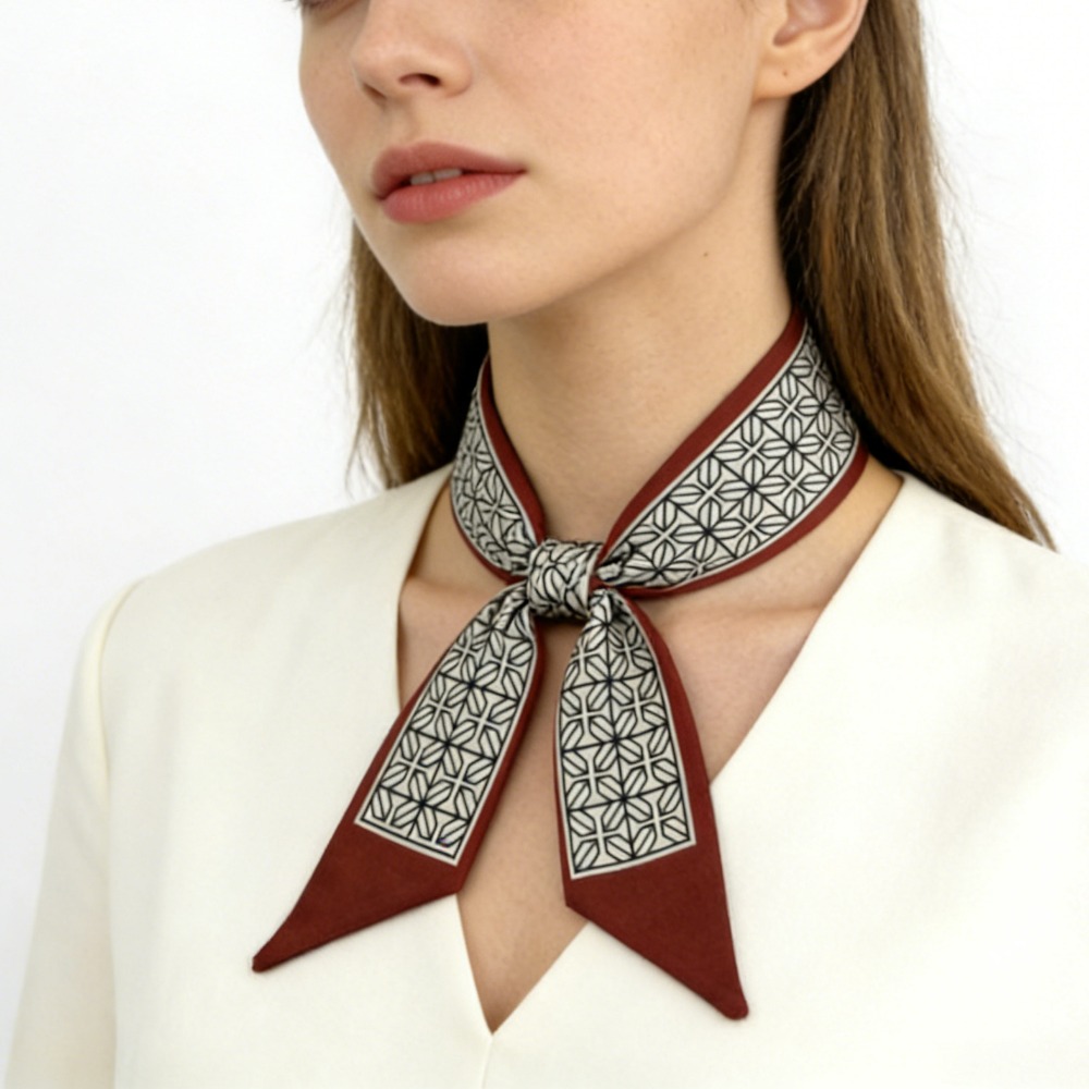Women Luxury Foulard Silk Scar - Travel Accessories Unisex ulasan dan harga