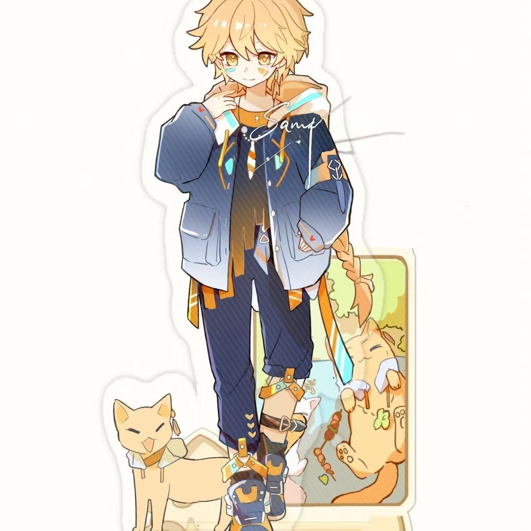 Anime Genshin Impact Traveler  - Travel Accessories Unisex ulasan dan harga