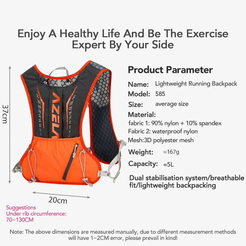 NEWBOLER 5L Ultra Light Hydrat - Hydration Pack Backpack ulasan dan harga