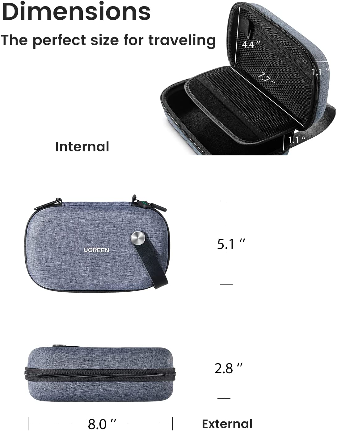 UGREEN Electronics Travel Orga - Travel Accessories Tech ulasan dan harga