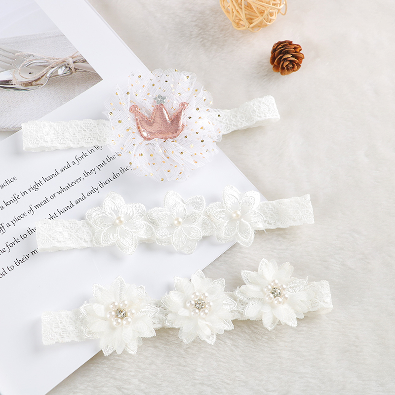 Baby Headband Flower Bows Crow - Travel Accessories For 3 Year Old ulasan dan harga