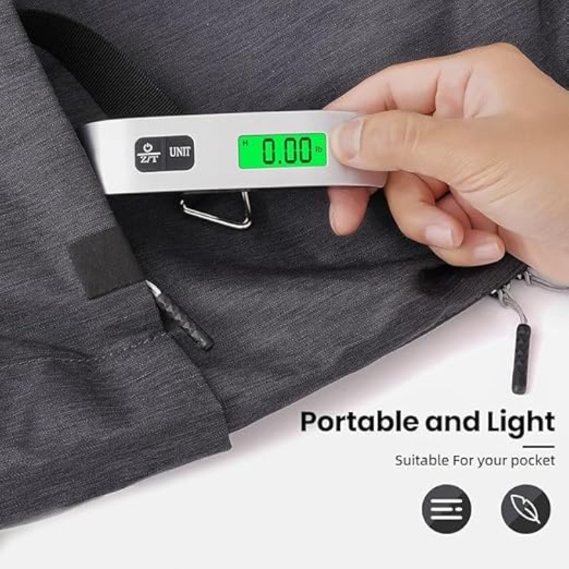 Portable Scale Digital LCD Dis - Travel Accessories Electronics ulasan dan harga