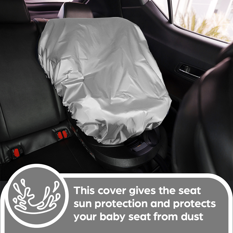 1PC Silver  Baby Car Seat Sun  - Travel Accessories For 3 Year Old ulasan dan harga