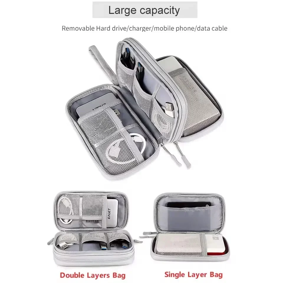Travel Cable Bag Portable Digi - Travel Accessories Electronics ulasan dan harga
