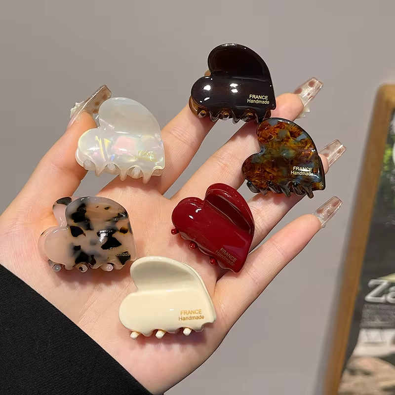 3.5cm Small Hair Claw Acetate  - Travel Accessories Aesthetic ulasan dan harga