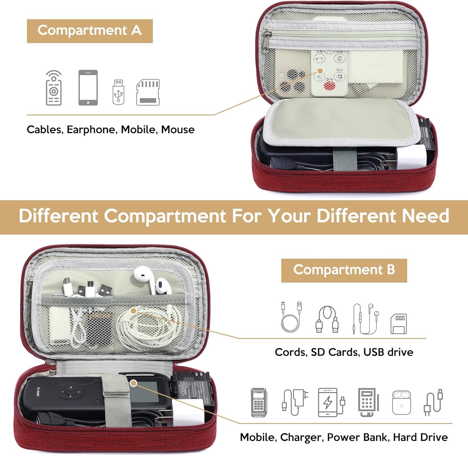 Large Capacity Storage Bag Dat - Travel Accessories For 3 Year Old ulasan dan harga