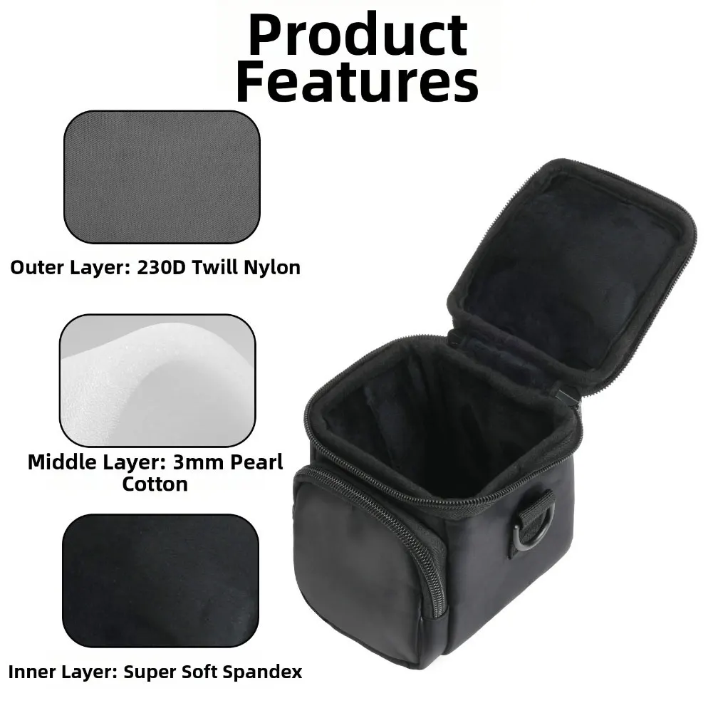 Secure Camera Case With Adjust - Travel Accessories Electronics ulasan dan harga