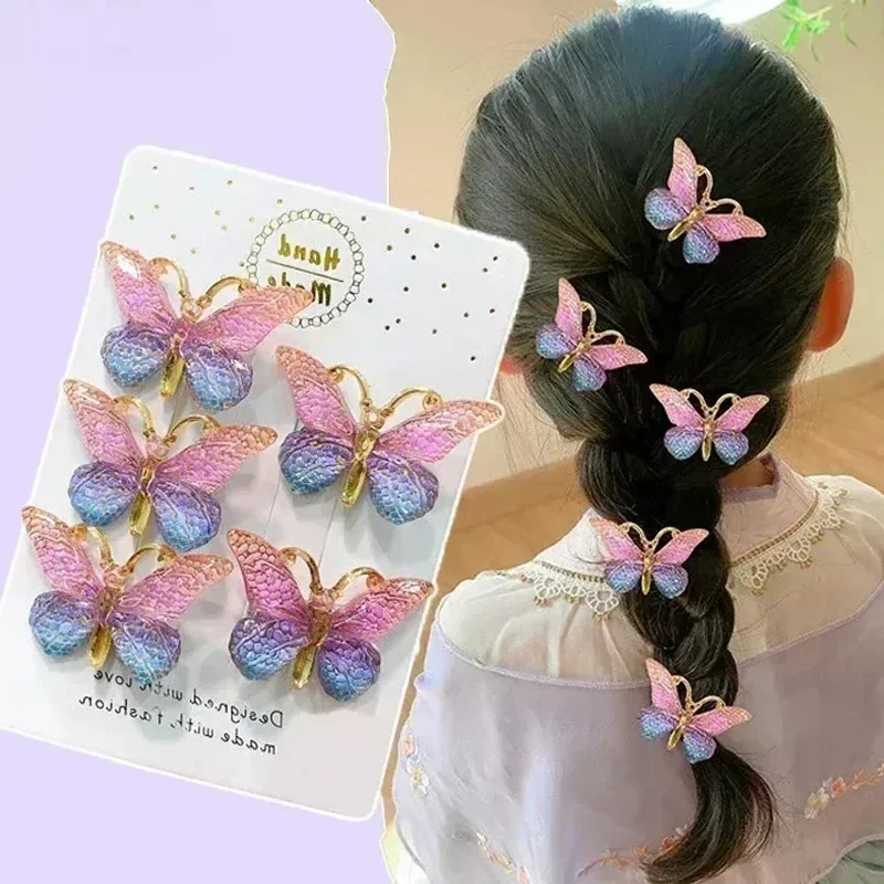 5pcs Sweet Hair Clips Stereosc - Travel Accessories For 3 Year Old ulasan dan harga