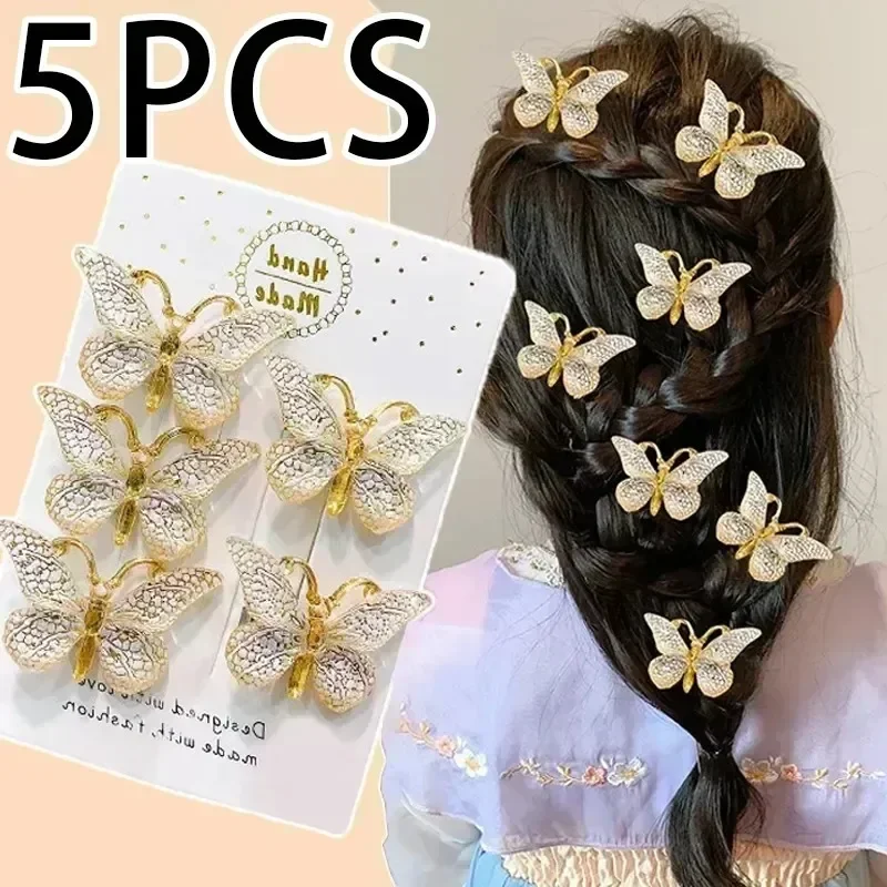 5pcs Sweet Hair Clips Stereosc - Travel Accessories For 3 Year Old ulasan dan harga