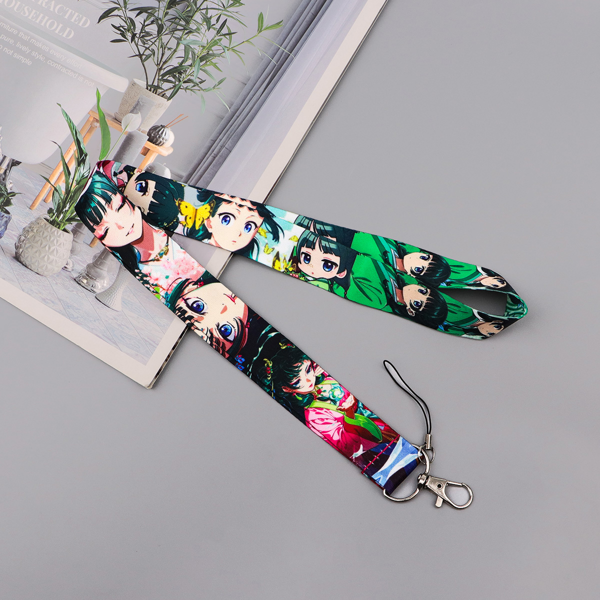 Cute Anime Girl Lanyard Neck S - Travel Accessories Aesthetic ulasan dan harga
