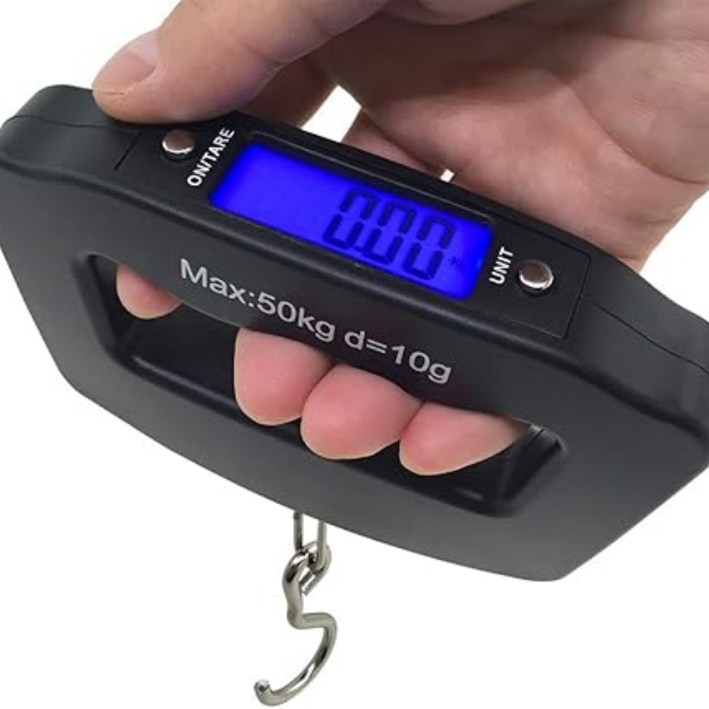 50Kg 10g Luggage Weight Scale, - Travel Accessories Electronics ulasan dan harga