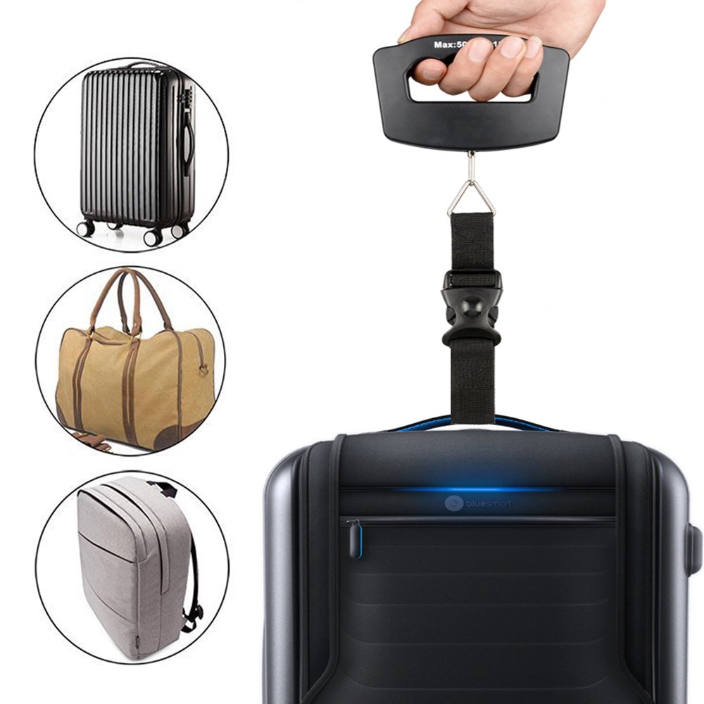 50Kg 10g Luggage Weight Scale, - Travel Accessories Electronics ulasan dan harga