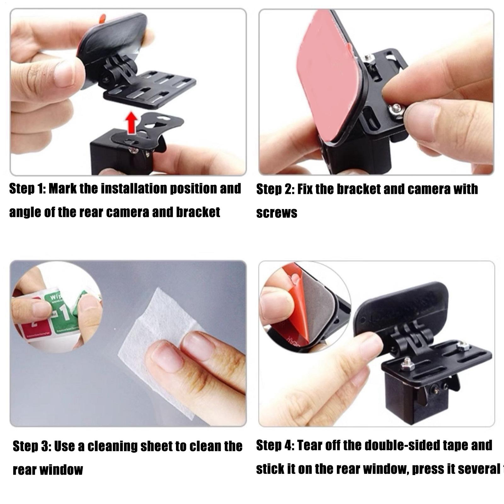 Rear Dash Cam Window Mount Sta - Travel Accessories Aesthetic ulasan dan harga