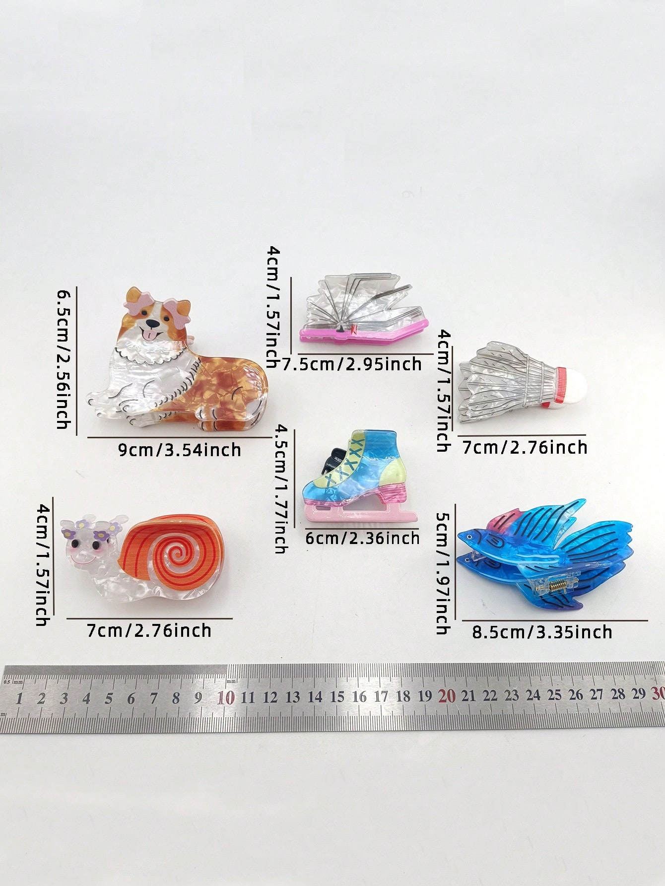 1pc Women Dopamine Acrylic Boo - Travel Accessories Aesthetic ulasan dan harga