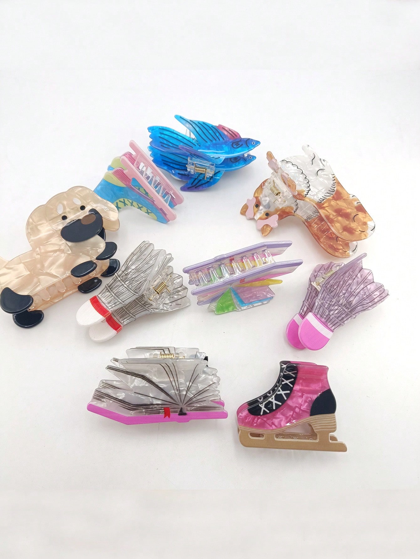 1pc Women Dopamine Acrylic Boo - Travel Accessories Aesthetic ulasan dan harga