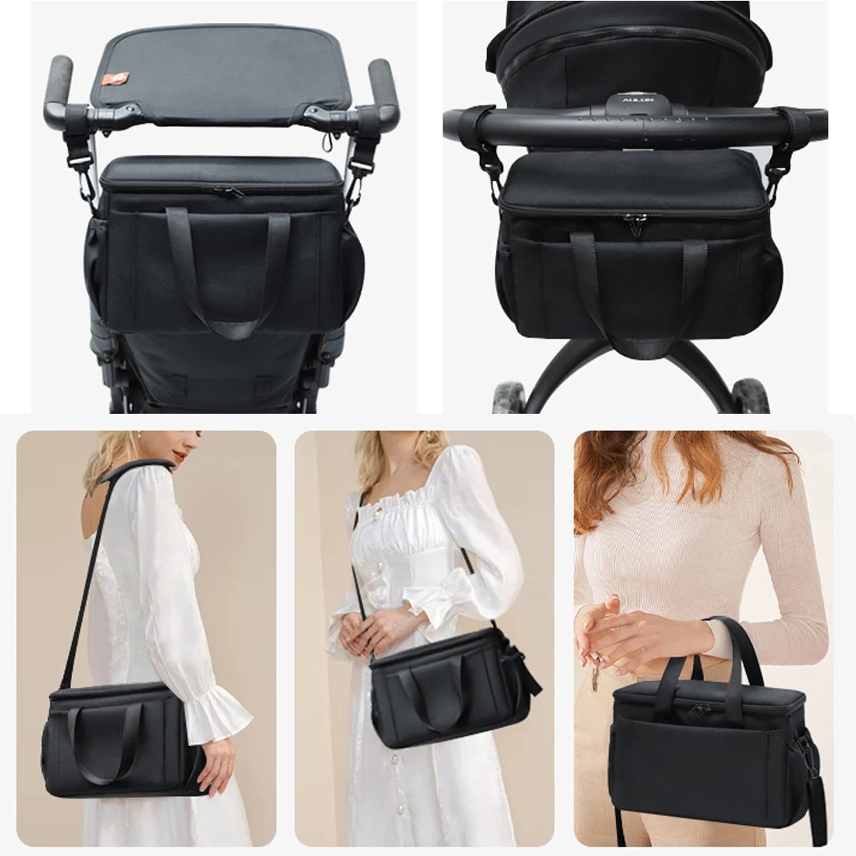 Stroller Organizer Bags Mummy  - Travel Accessories For 3 Year Old ulasan dan harga