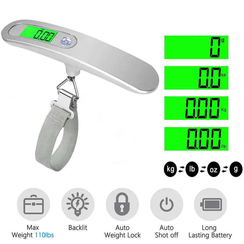 50kg/110 Pound Portable Hangin - Travel Accessories Electronics ulasan dan harga