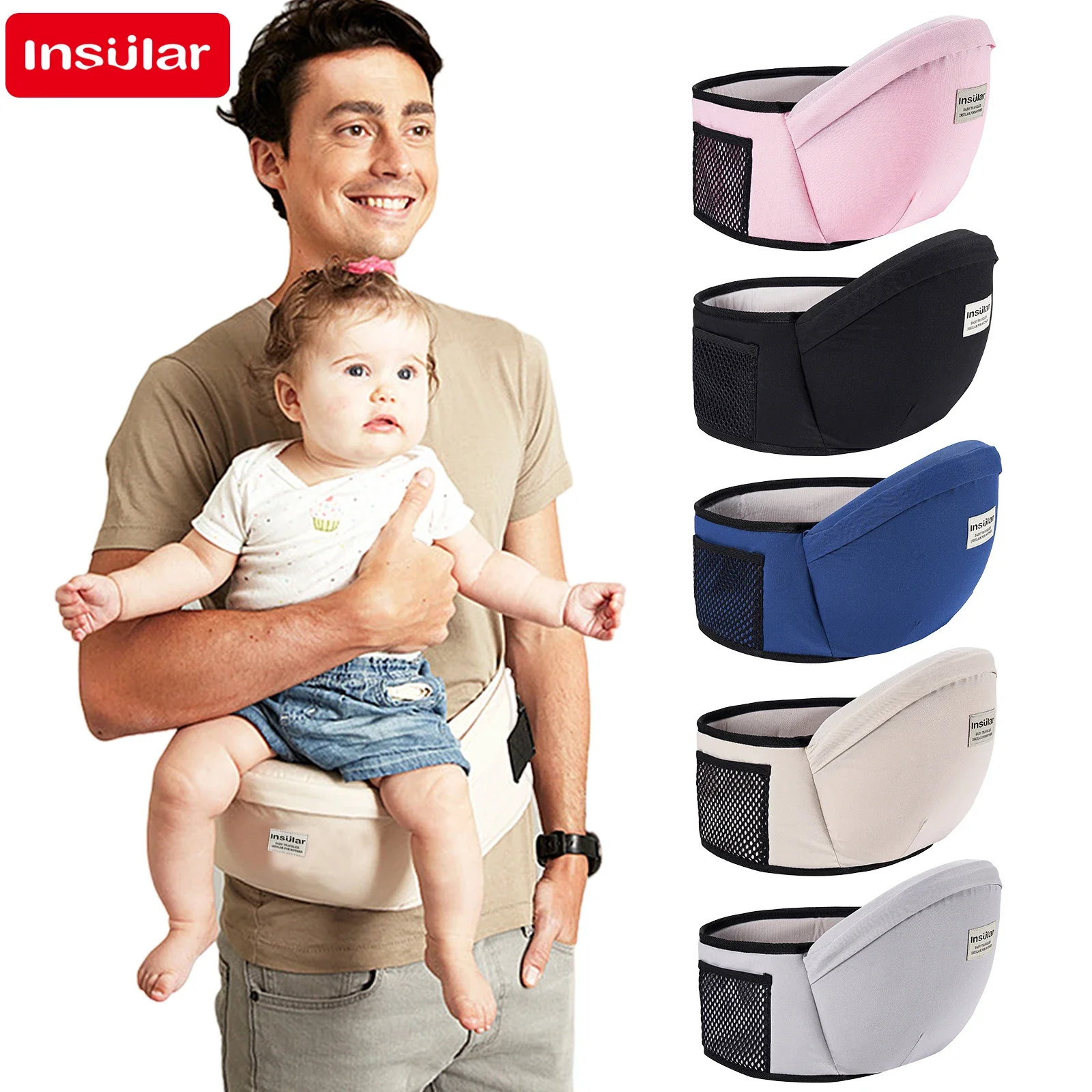 Thickened Baby Hip Seat Carrie - Travel Accessories For 3 Year Old ulasan dan harga